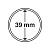 Капсулы круглые – 39 мм, упаковка 10 шт. Leuchtturm. 315148