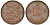 Финляндия 10 пенни 1938 KM 24 медь 51-3032