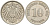 Германия 10 пфеннигов 1916 D KM 12, Jager 13, Weege 8 медно-никель 219-256