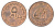 Катар 5 дирхамов 1978 KM 3 бронза UNC 4147-716