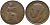 Великобритания 1/2 пенни 1920 Георг V (1910-1936) KM 809, Spink 4056 бронза 65-911