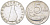 Италия 5 лир 1953 R, дельфин, плуг KM 92 алюминий 3718-252