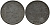 Бельгия 1 франк 1942 Belgique - Belgie, Леопольд III (1934-1947), германская оккупация, Вторая мировая война KM 127 цинк 4161-431