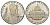 Либерия 10 долларов 2001 Иоанн Павел II KM 643a медно-никель PROOF 443-244