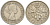 Великобритания 6 пенсов 1957 Елизавета II (1952-2022) KM 903, Spink 4149 медно-никель 4528-917