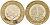 Турция 1 лира 2009 Кемаль Ататюрк KM 1244 биметалл 4153-1222