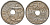 Испания 50 сентимо 1949 (51) KM 777 медно-никель 4164-415