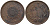 Япония 1 сен 1899 32 год, император Мицухито (1867-1912) Y 20 бронза 4140-933