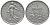 Франция 1 франк 1960 сеятель KM 925.1, Le Franc 226.5 никель 4128-423