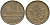 Франция 10 франков 1979 тип Матье KM 940, Le Franc 365.13-14 никель латунь 97-824