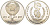 СССР 1 рубль 1986 Международный год мира, стародел KM 201.3 медно-никель PROOF 1081-2-24