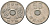 Япония 50 йен 1970 Yr. 45, Хирохито (1926-1989) KM 81 медно-никель 4181-212