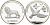 Конго 10 франков 2000 колибри (sunbird-nectarinia superba) серебро PROOF 04-137-24