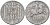 Испания 10 сентимо 1941 Франсиско Франко (1939 - 1975) KM 766 алюминий 4155-222
