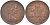 Великобритания 2 пенса 1980 Елизавета II (1952-2022) KM 916, Spink 4235 (C1) бронза 4561-547