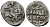 Великое Княжество Московское денга 1535-1547 Иван IV Васильевич, Тверской монетный двор, 0,34 грамм ГиК №65 серебро    262-1438