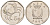 Мальта 5 центов 1991 краб KM 95 медно-никель 4588-118