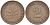 ФРГ 2 ПФЕННИГА 1950 D KM 106, J. 381 бронза 66-658