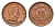 Чили 20 сентаво 1952 KM 177 медь UNC 4689-138