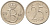 Бельгия 25 сантимов 1968 Belgique, Бодуэн I (1951-1993) KM 153.1 медно-никель 214-431