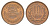 Япония 10 йен 1998 Yr. 10, Акихито (1989-2019) Y 97 бронза 4648-1257