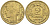 ФРАНЦИЯ 2 ФРАНКА 1939 ТИП MORLON KM 886, LE FRANC 268.12 алюминиевая бронза 3855-146