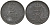 Дания 2 эре 1966 C;S, Фредерик IX (1947-1972) KM 840 цинк 4152-466