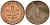 ФРГ 1 пфенниг 1978 F KM 105, J. 380 сталь плакированная медью    4598-558
