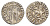 Киликийская Армения трам 1226-1271 Хетум I и царица Забель, держат крест/лев с патриаршим крестом  серебро    1516-724