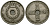 Норвегия 1 крона 1926 Хокон VII (1905 - 1957) KM 385 медно-никель 4582-115
