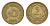 Турция 5 курушей 1950 KM 887 латунь 4647-514