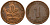 ФРГ 1 пфенниг 1984 D KM 105, J.380 сталь плакированная медью 4602-763