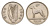 Ирландия 6 пенсов 1964 собака, ирландский волкодав KM 13a медно-никель 4687-937