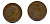 Великобритания 1 пенни 1920 Георг V (1910-1936) КМ 810, Spink 4051 бронза 47-344