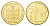 Сербия 5 динаров 2007 KM 40 никель латунь UNC 4695-331