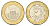 Колумбия 1000 песо 2016 KM 299 биметалл UNC 4165-344