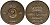 Швеция 2 эре 1963 U, Густав VI Адольф (1950-1973) KM 821 бронза 202-644