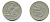ЧЕХОСЛОВАКИЯ 1 КРОНА 1924 ЖЕНЩИНА СО СНОПОМ И СЕРПОМ KM 4 медно-никель 89-1713