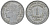 Франция 1 франк 1950 KM 885a.1 алюминий 4163-446