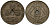 Бельгия 25 сантимов 1938 Belgie - Belgique KM 115 никель латунь 4403-1243