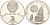 СССР 3 рубля 1990 500 летие Русского Государства, флот Петра I KM 249 серебро PROOF 00-000-00