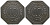 Гарделеген (Пруссия, Саксония) 10 пфеннигов ND Funck 151.6, Men18 10813.7 железо 4601-1233