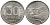 Индонезия 50 рупий 1971 райская птица KM 35 медно-никель UNC 89-556