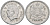 Монако 2 франка 1943 Луи II (1922-1949) KM 121 алюминий    4177-332