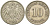 ГЕРМАНИЯ 10 ПФЕННИГОВ 1912 J KM 12, J. 13, Weege 8 медно-никель 212-221