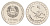 Приднестровье 1 рубль 2016 Знаки зодиака - Скорпион KM 237 сталь плакированная никелем UNC 4669-964