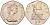Великобритания 50 пенсов 1979 Елизавета II (1952-2022) KM 913, Spink 4223 (H1) медно-никель aUNC 88-541