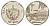 Куба 1 песо 1998 хижины Гуама KM 579 сталь плакированная никелем 4646-442