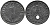 ГЕРМАНИЯ 1 РЕЙХСПФЕННИГ 1943 A KM 97, J.369 цинк 96-764