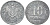 ГЕРМАНИЯ 10 ПФЕННИГОВ 1921 KM 26, J. 299 цинк 4401-153